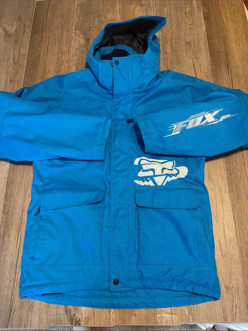 Fox Racing FX-180 jacket designed for waterproof protection.